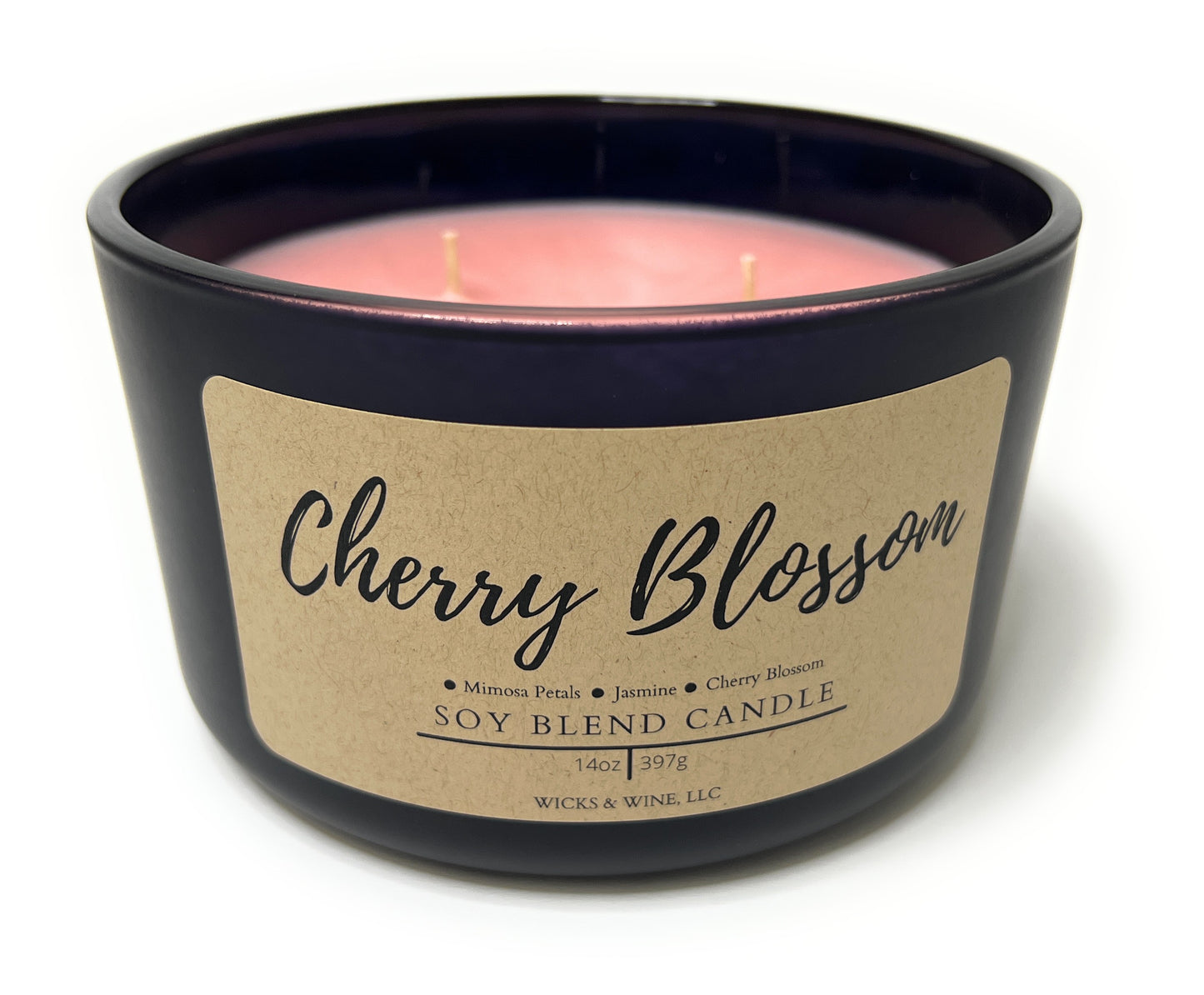 Cherry Blossom 3 Wick Candle
