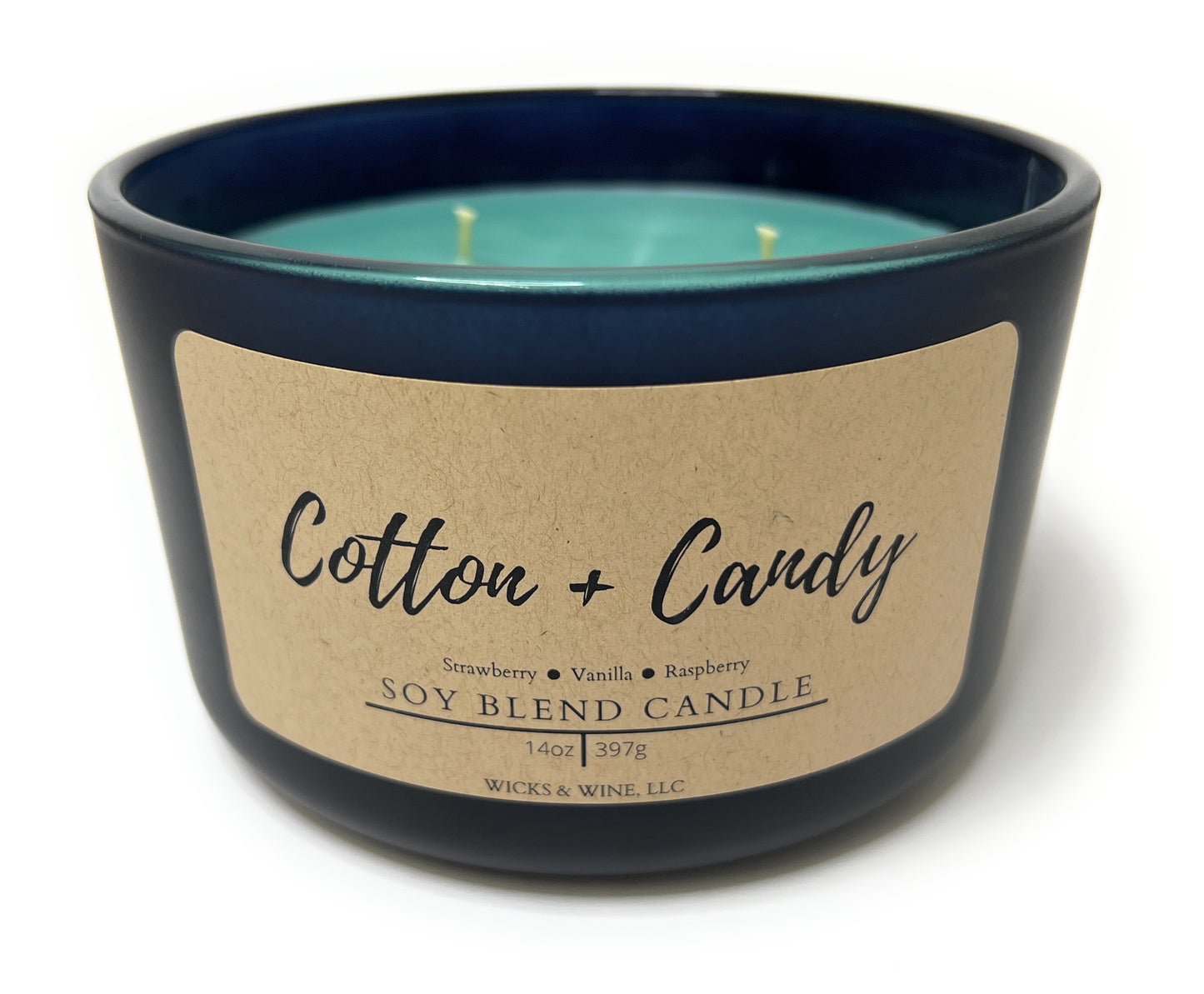 Cotton + Candy 3 Wick Candle