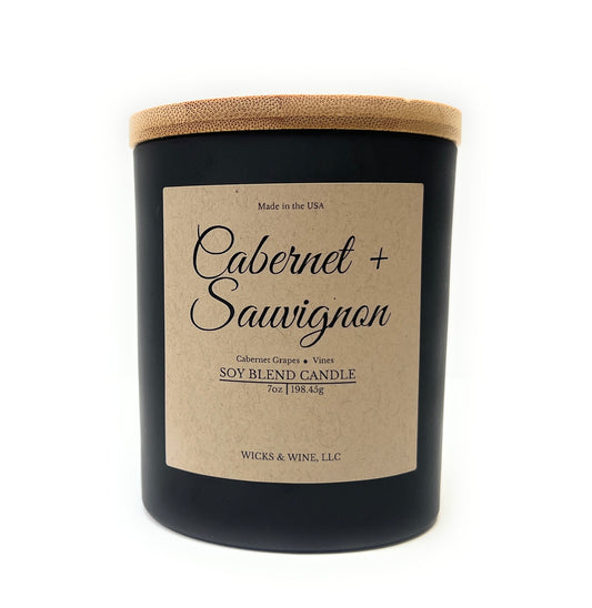Cabernet + Sauvignon 1 Wick Candle