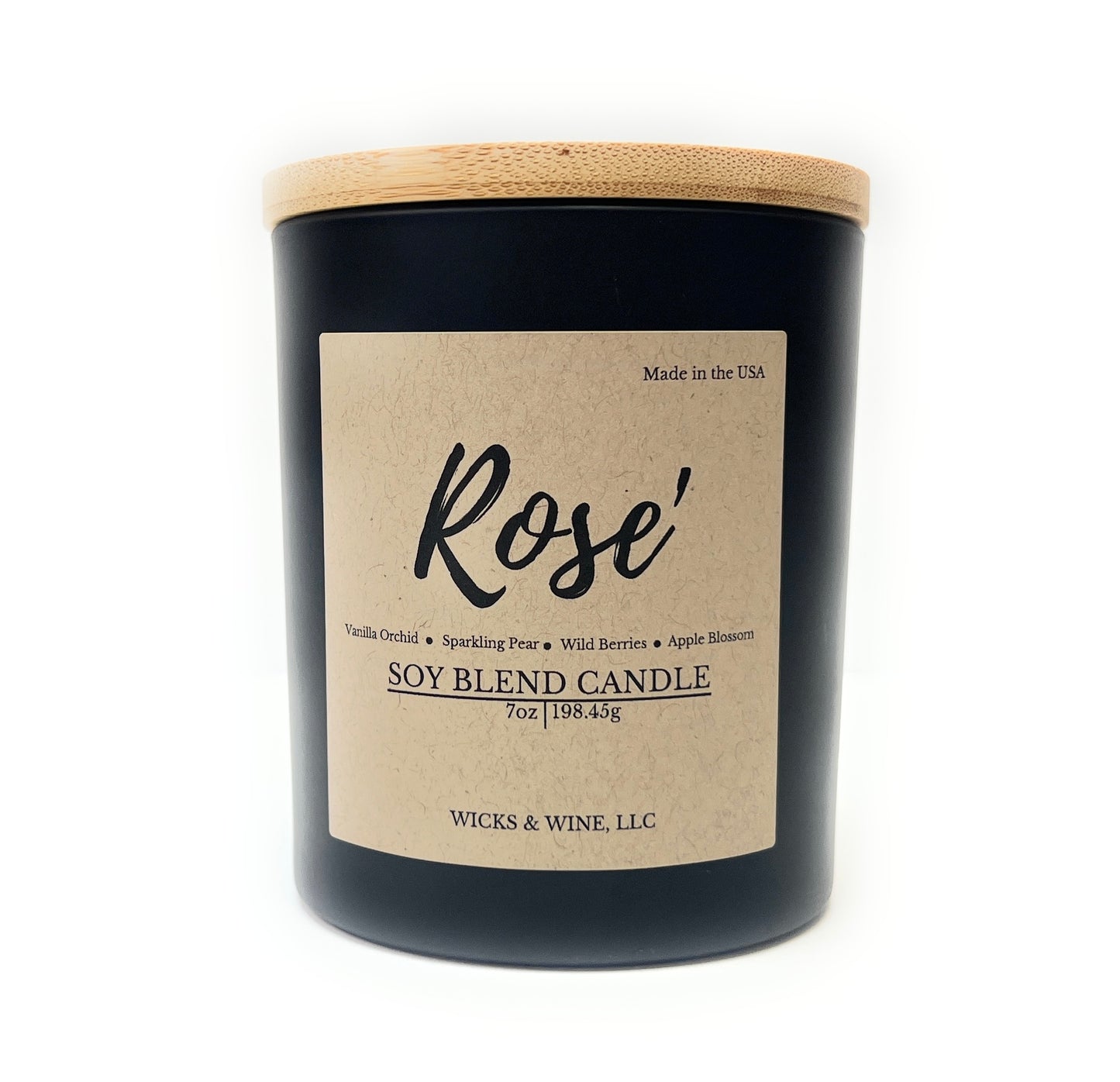 Rose’ 1 Wick Candle