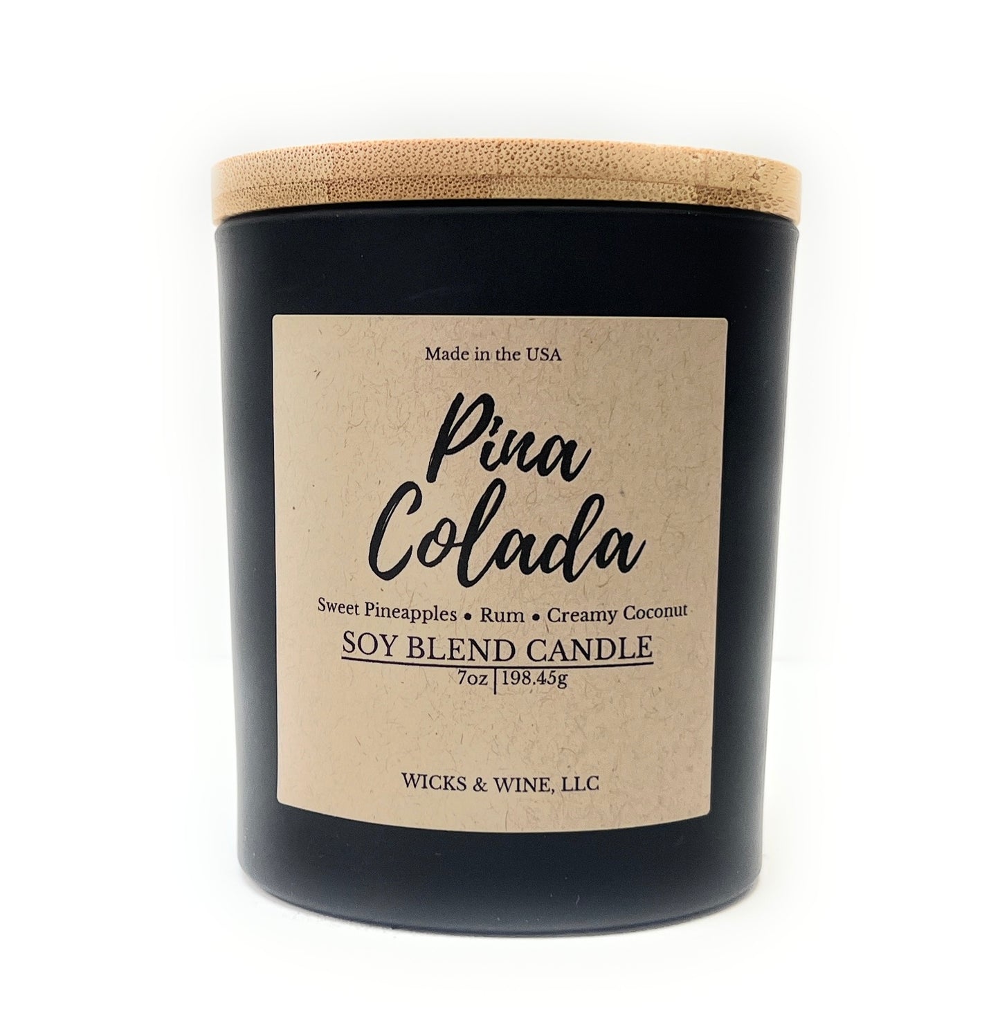 Pina Colada 1 Wick Candle