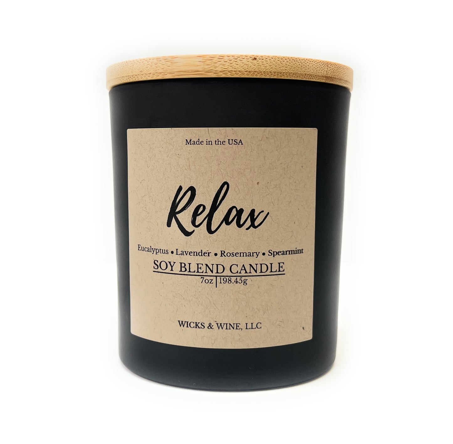 Relax 1 Wick Candle