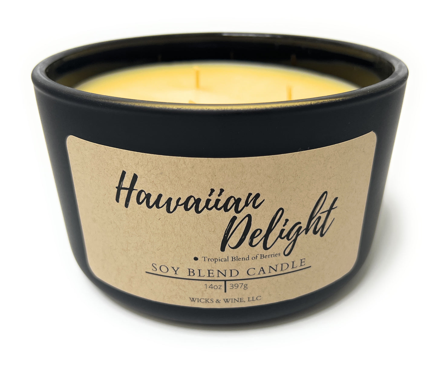 Hawaiian Delight 3 Wick Candle