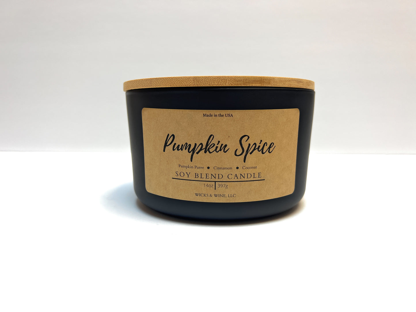 Pumpkin Spice 3 Wick Candle