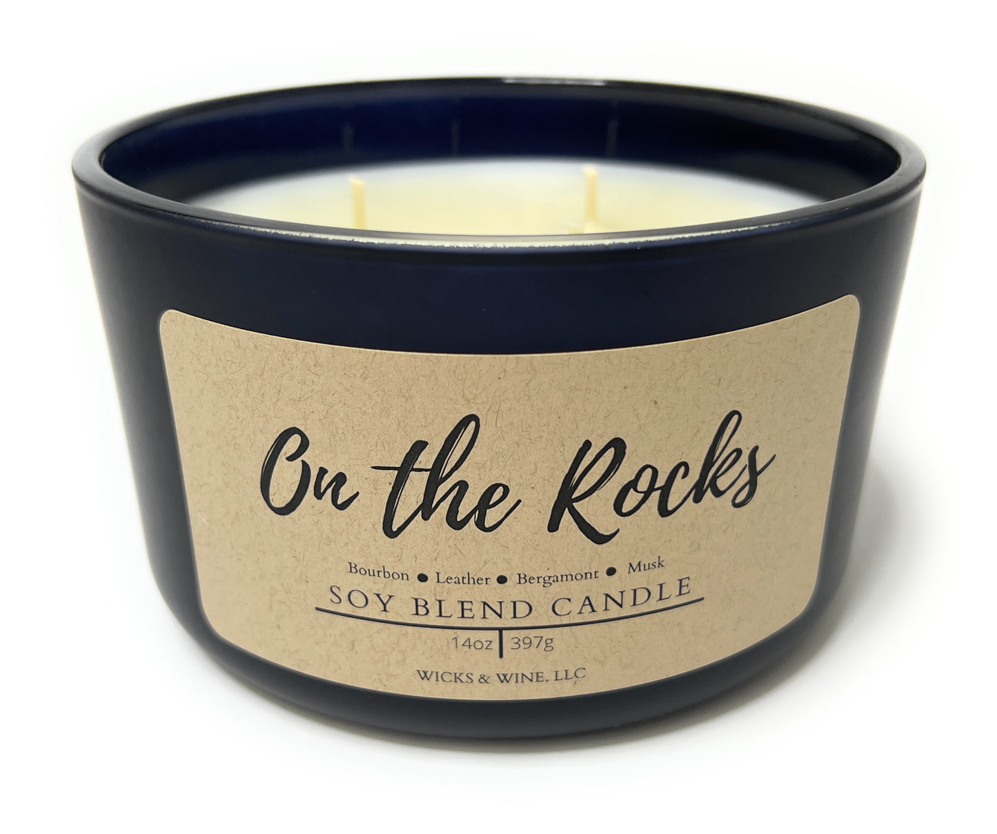 On the Rocks 3 Wick Candle