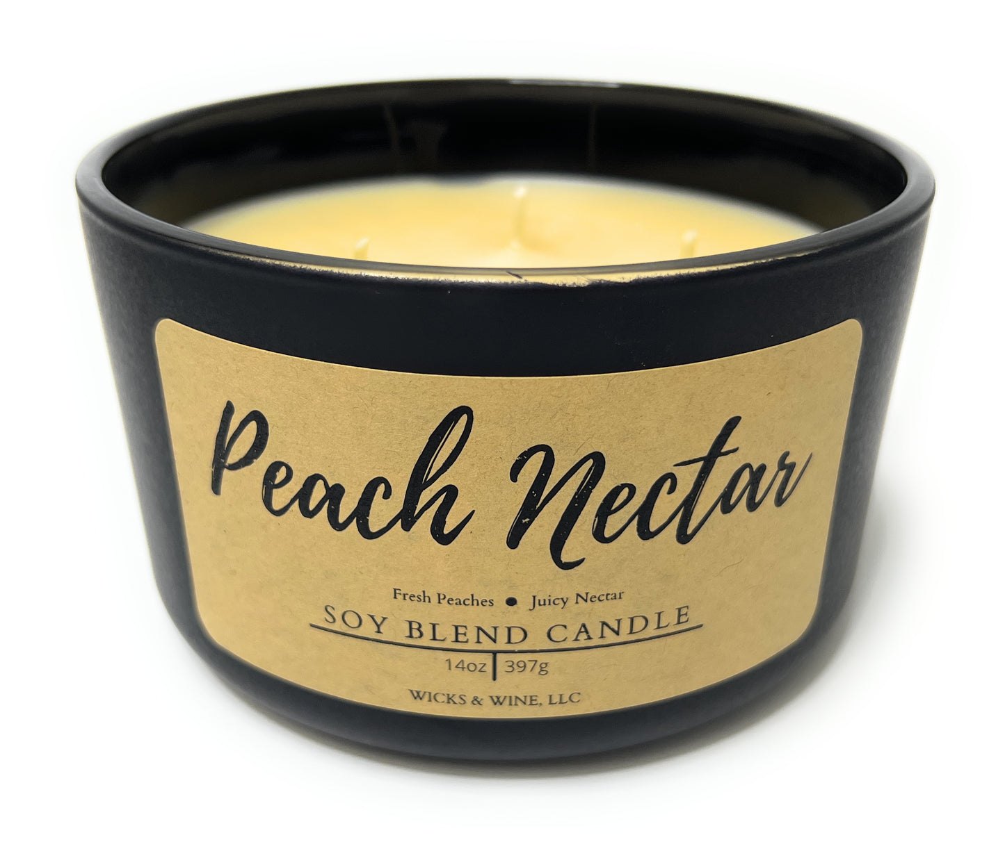 Peach Nectar 3 Wick Candle